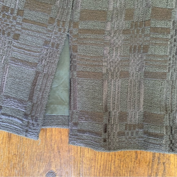 Magaschoni Collection Gray Wool Pencil Skirt - Picture 11 of 13